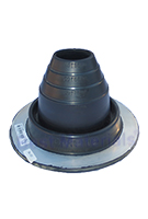 #2 Round Base Black EPDM Pipe Flashings (1)