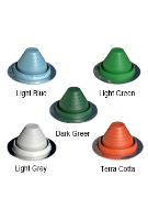 #3 Round Base  EPDM Pipe Flashing, SPECIFY COLOR