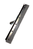 Squeegee 30 in. x 1/2 in. V-Serrated Gray EPDM in Steel Frame (box/6)