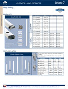 Amerimax ProDeck Vinyl Deck Railings Catalog