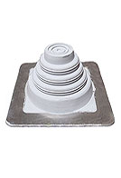 #1 Square-Base Pipe Master Flashing – GRAY EPDM