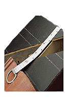 18 inch Ridge-It Anchor - 2 D-rings (nails included) w/ butyl strips and stainless steel fasteners