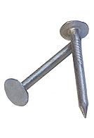 1-1/4 inch Hot Dipped Roofing Nails, Smooth Shank, Bulk (25 lb.)
