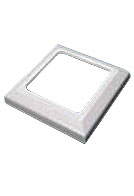 ProDeck Rail 4 inch Post Trim Flange White Color