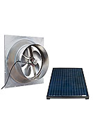 Natural Light #SAF32G Solar Attic Fan 32 Watt Gable Mount (1)