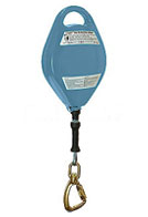 20 ft. Retracting Lifeline, Alum. Housing, Steel Cable, Steel Carabiner