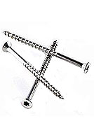 #10 x 2-1/2 in. 316 Stainless Deck Screw , Flat Head Woodpecker, 1750