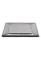 Roof Vent Guard, Animal Control Screen, 30 x 30 x 12, Galv Steel, BLACK