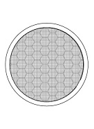 3 in. Round Fire Stopping Vents, MESH Faced (1)