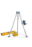 Confined Space Tripod Kit (7275 Tripod, 7281S Steel 3-Way SRL)