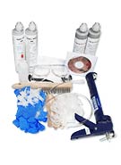 Concrete Wall Crack Repair Kit, Peel-Off Paste, 6-10 ft.